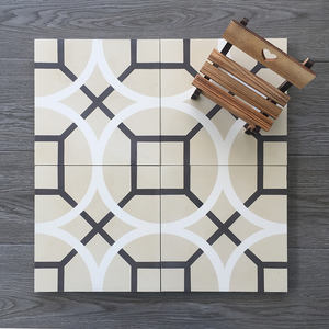 Carreaux De Ciment Encaustique-CTS 58.-Marocaine De Luxe Carreaux De Ciment Carré Carrelage Meilleure Qualité - Product Image 6