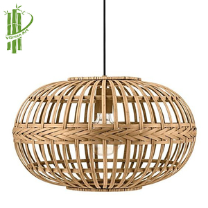 Pantalla de Lámpara de Bambú Ecológica Tallada a Mano con Diseño de Ángel, Procedente de Vietnam 2022 - Product Image 1