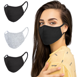 Masque facial en coton biologique 100% réutilisable et lavable, tricoté en chaîne, pour garçons, fabriqué au Bangladesh, à bas prix - Product Image 1