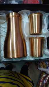Thiết Kế Mới Tinh Khiết Đồng Jug Trang Trí Nhà Jug Nước Uống Từ Đồng Jug Cho Cơ Thể Khỏe Mạnh - Product Image 2
