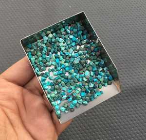 คริสตัลไครโซคอลล่าแท้ธรรมชาติ 50 ชิ้น ขายส่งแบบยกแพ็ค สำหรับทำเครื่องประดับแบบชิ้นใหญ่ - Product Image 3