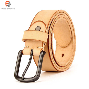 Ceinture en cuir véritable à 100% pour hommes, boucle en métal simple, ceinture décontractée pour jeans, ceinture en cuir de haute qualité, style classique pour hommes - Product Image 5