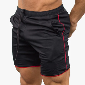 Short de sport décontracté pour hommes pour le fitness, la course et l'entraînement-Short de sport en polyester respirant avec tissu en coton confortable - Product Image 2