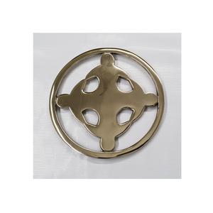 Perles de cristal plaquées argent, bordure décorative en forme de cercle, plaque de chargement en métal fini Antique pour la maison et l'hôtel - Product Image 6