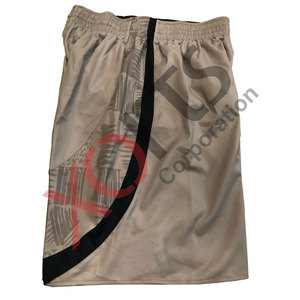 Maillots et shorts de basket-ball sur mesure respirants grande taille Impression numérique Antibactérien Séchage rapide Blanc Or Uniforme d'équipe - Product Image 5
