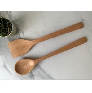 Cuillères en bois outil de cuisine cuillères de cuisine cuillère de couleur bois naturel et taille personnalisée et prix bon marché - Product Image 6
