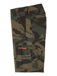 Pantalones cortos Cargo de camuflaje para hombre, pantalones cortos de estilo multibolsillo informales para exteriores, pantalones cortos de calle duraderos hasta la rodilla - Product Image 2