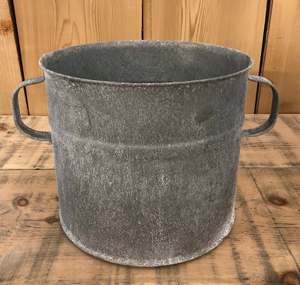 Metal Galvanized <b>Zinc</b> <b>Planter</b> for Garden & Home Decoration <b>Planter</b> for Indoor Outdoor - Product Image 1