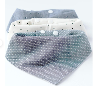 Baberos de algodón para bebé, nuevo diseño, venta al por mayor - Product Image 1