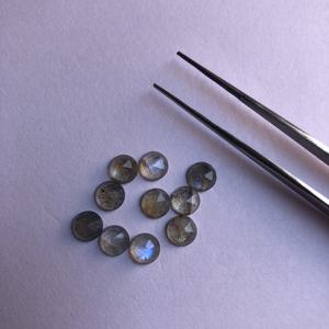 Cabujones sueltos de corte de Rosa redonda lisa de piedra labradorita Natural de 3mm del fabricante al mejor precio al por mayor en línea India 2025 - Product Image 2