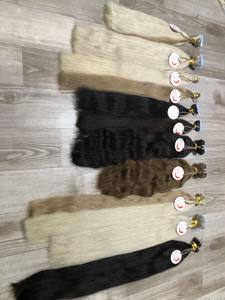 Extensiones de cabello de varios colores, tejido a mano, precio al por mayor - Product Image 2