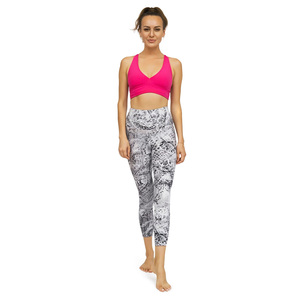 Fabrication en gros, logo personnalisé, pantalons de yoga confortables, entraînement, leggings sans couture pour femmes, taille haute, nouvelle arrivée, taille haute - Product Image 1
