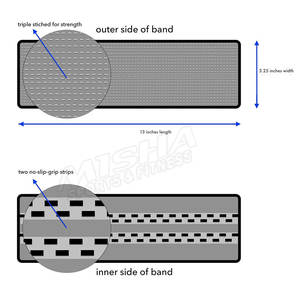 Bande de résistance pour la hanche, Design Simple de bonne qualité, 1 pièce - Product Image 6