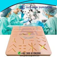 Kit de Simulation de Pratique de Suture Marque GOLDEN - Modèle Anatomique en Silicone à 3 Couches GSI-500117 pour Étudiants en Médecine