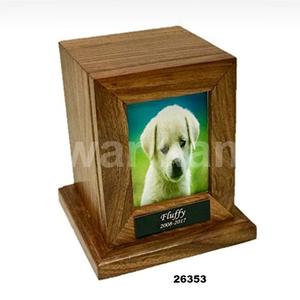 Fluffy Pet <b>Wooden</b> Cremation <b>Urns</b> <b>for</b> Pet <b>Ashes</b> Antique <b>Wooden</b> Cremation <b>Urn</b> <b>for</b> Pet - Product Image 1