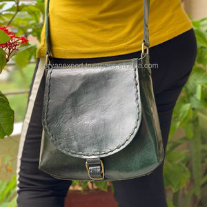 กระเป๋าสะพายหนังมีสไตล์กระเป๋าหนังแข็งกระเป๋าสะพายไหล่กระเป๋าหนังม้ากระเป๋าสะพายไหล่สำหรับผู้หญิง - Product Image 4