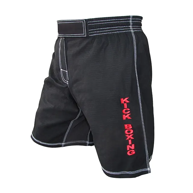 Rip Stop MMA Fighter Short pantaloncini MMA di alta qualità Logo personalizzato pantaloncini Muay Thai abbigliamento da combattimento per uomo