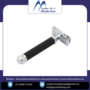 Wholesale Price Pearl Private Label Adjustable Double Edge Shaving Safety <b>Razor</b> with Metal & Brass Handle for <b>Men</b> - Product Image 2