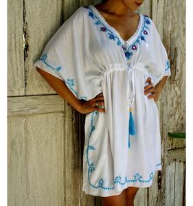 ตี Bali Beach แฟชั่นสตรีเรยอนฤดูร้อนปัก Kaftan - Product Image 2