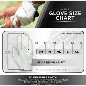 Guantes de Golf de Cuero Genuino Personalizados al por Mayor de TRQSONS Sports, Antideslizantes, Transpirables, Ligeros, Unisex - Product Image 4