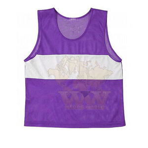 "Gilet d'entraînement de football réversible léger personnalisé et bavoirs" - Product Image 5