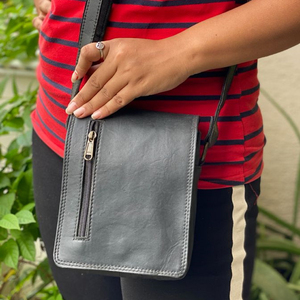 Sac à bandoulière et écharpe en cuir véritable, fait à la main, élégant, pour femmes, 2020 - Product Image 1