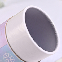 Boîte cylindrique en carton avec Logo personnalisé, cylindre rond en Tube de papier, coffret d'emballage pour coffrets cadeaux cosmétiques, pièces