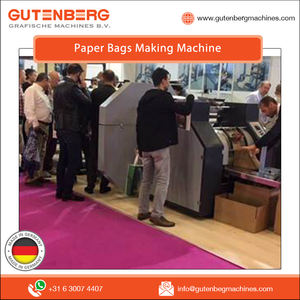 Máquina multifuncional para hacer bolsas de papel, alta velocidad, la mejor calidad - Product Image 5