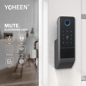 防水TuyaスマートライフWifiアプリ電気スマート指紋TTlockキーカードリム電気ドアロック屋外ゲート正面玄関 - Product Image 2