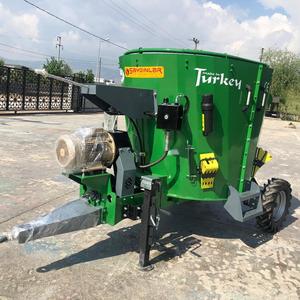 2 cbm Mélangeur D'alimentation Verticale Remorqué Électrique + Entraînée par Tracteur - Product Image 1