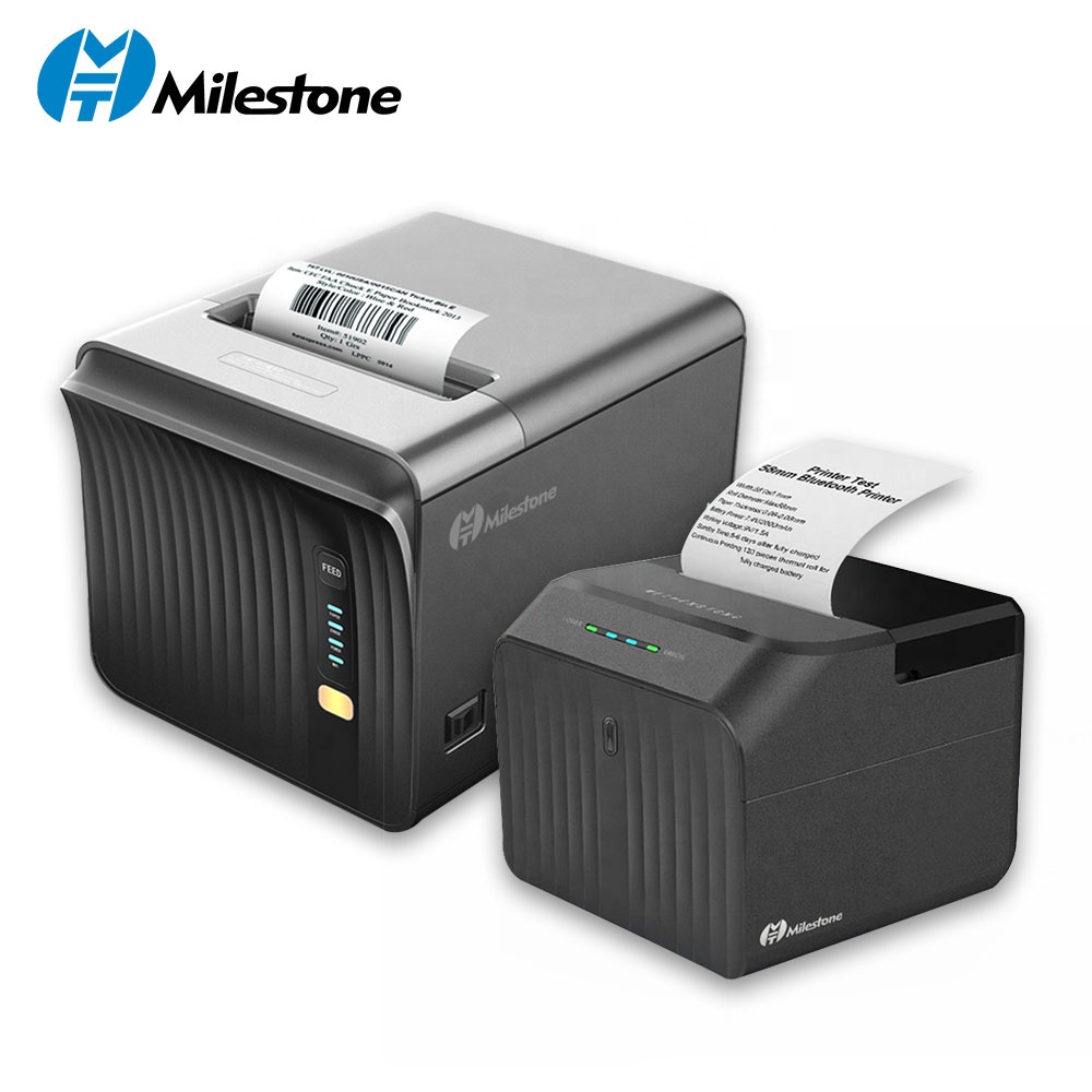 Printer Penerimaan Pos Bluetooth Nirkabel 80Mm Thermal Desktop 80Mm Thermal Printer Penerimaan Termal