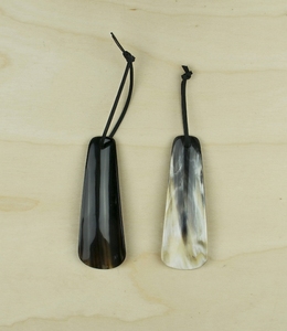 ฮอร์นรองเท้าเขาวัวขนาด4นิ้วทำจากโลหะทนทานวัสดุทำจากเขาควาย - Product Image 1