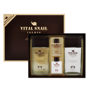 ชุดผลิตภัณฑ์ดูแลผิวหน้าสำหรับผู้ชาย Christian Dean Vital Snail Man 2 ชิ้น ช่วยลดเลือนริ้วรอย บำรุงผิว ลดสิว ผลิตภัณฑ์ความงามเกาหลี ผลิตในเกาหลี - Product Image 2