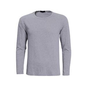 เสื้อยืดผู้ชาย,เสื้อยืดคอกลมแขนยาวสีขาวผลิตจากปากีสถาน - Product Image 1