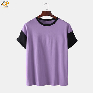 เสื้อยืดผ้าฝ้าย100% ใส่ได้ทั้งชายและหญิงเสื้อยืดลำลอง180GSM ธรรมดาพิมพ์โลโก้ผ้าฝ้าย100% ออกแบบได้ตามที่ต้องการ - Product Image 5