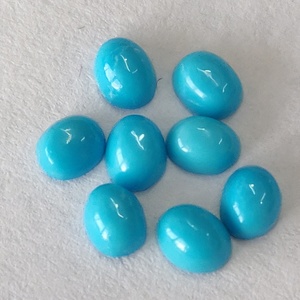 Cabochon ovale de couleur naturelle zircon, bois dormant de qualité supérieure, dimension 3x5mm à 5x7mm - Product Image 5