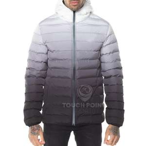 Chaqueta acolchada de alta calidad para hombre, chaqueta de burbujas de invierno personalizada, OEM completo - Product Image 5