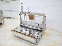 Machine d'emballage semi-automatique électrique pour sachets en plastique BOPP, aliments, boissons, cosmétiques, chocolat, savon, boîtes, pochettes et feuilles d'aluminium