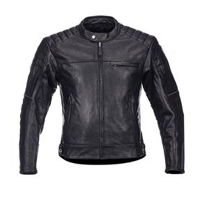 Aprobado por La CE, la mejor ropa deportiva de estilo acolchado, cómoda chaqueta de cuero a prueba de viento para motocicleta, ajuste europeo para protección principal - Product Image 1