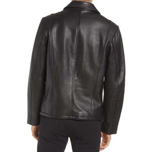 Chaqueta de Motocicleta Personalizada para Hombre, Modelo 2026, 100% Cuero, Cuello Redondo, Resistente al Viento e Impermeable, Reversible, Precio Económico, Diferentes Diseños y Colores - Product Image 2