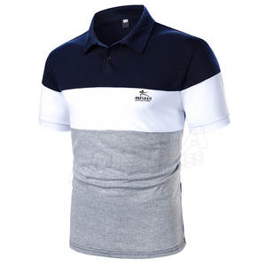 Polo personalizado para hombre, camiseta de Color liso - Product Image 2