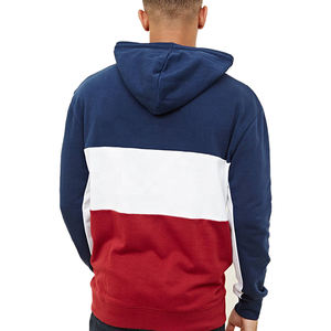 Sudadera con capucha de algodón grueso para hombre, ropa deportiva informal de manga larga y corte ajustado, Color sólido, para invierno, 400gsm - Product Image 5