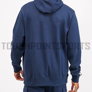 Sudaderas con capucha de gran tamaño personalizables para hombre, Jersey de estilo callejero, ropa de invierno a granel, diseño liso en blanco - Product Image 3