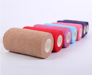 2025 U-phten Medical Pet Flex Coflex-Vet Bandage cohésif Bandage <span class=keywords><strong>cheval</strong></span> imprimé ruban adhésif élastique - Product Image 1