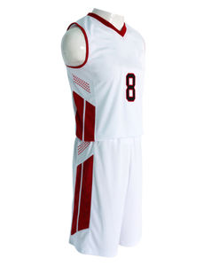 Uniforme de baloncesto anti entrenamiento personalizable unisex, conjunto de sublimación completa, traje de estilo de banda, ropa XXL XXXL, poliéster - Product Image 6