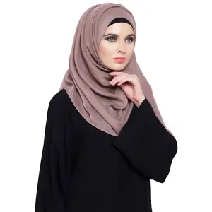 جديد تنفس احدث اسلوب طويل طول جديد وشاح أنيق على الموضة عادي وشاح شيفون المرأة الحجاب