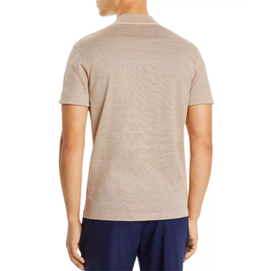 เสื้อโปโลสีพีชอ่อนแบบ OEM สั่งทำพิเศษสำหรับผู้ชาย/เด็กชาย ผ้าฝ้าย 100% คุณภาพสูง ผ้าปิเก้ รุ่นใหม่ล่าสุด - Product Image 3