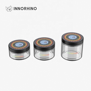 Frasco de Vidrio de Borosilicato Alto Personalizado con Tapa de Plástico |   Almacenamiento Hermético Seguro para Niños para Cosméticos, Polvos para el Cuidado de la Piel o Productos Secos - Product Image 5