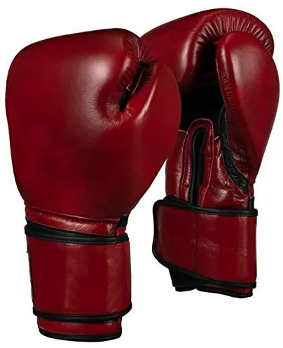 Gants de boxe en cuir marron de haute qualité,, pour le combat, la boxe, muay thai, pour la gymnastique, vente en gros