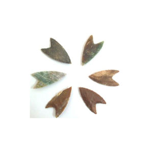 Punta de flecha de ágata india de 7 pulgadas tallada piedra semipreciosa estilo Feng Shui exportador de piedras preciosas - Product Image 5